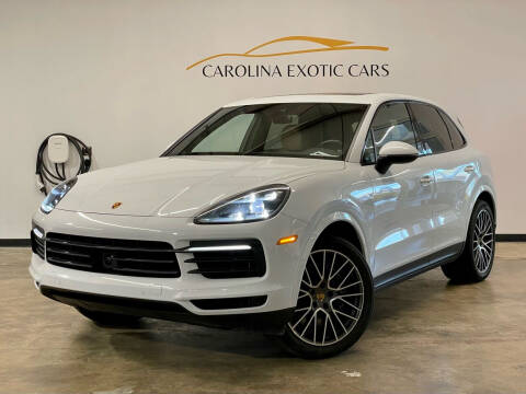 2021 Porsche Cayenne for sale at Carolina Exotic Cars & Consignment Center in Raleigh NC