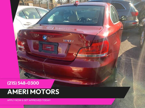 2013 BMW 1 Series 128i