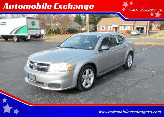 2013 Dodge Avenger for sale at Automobile Exchange in Roanoke VA