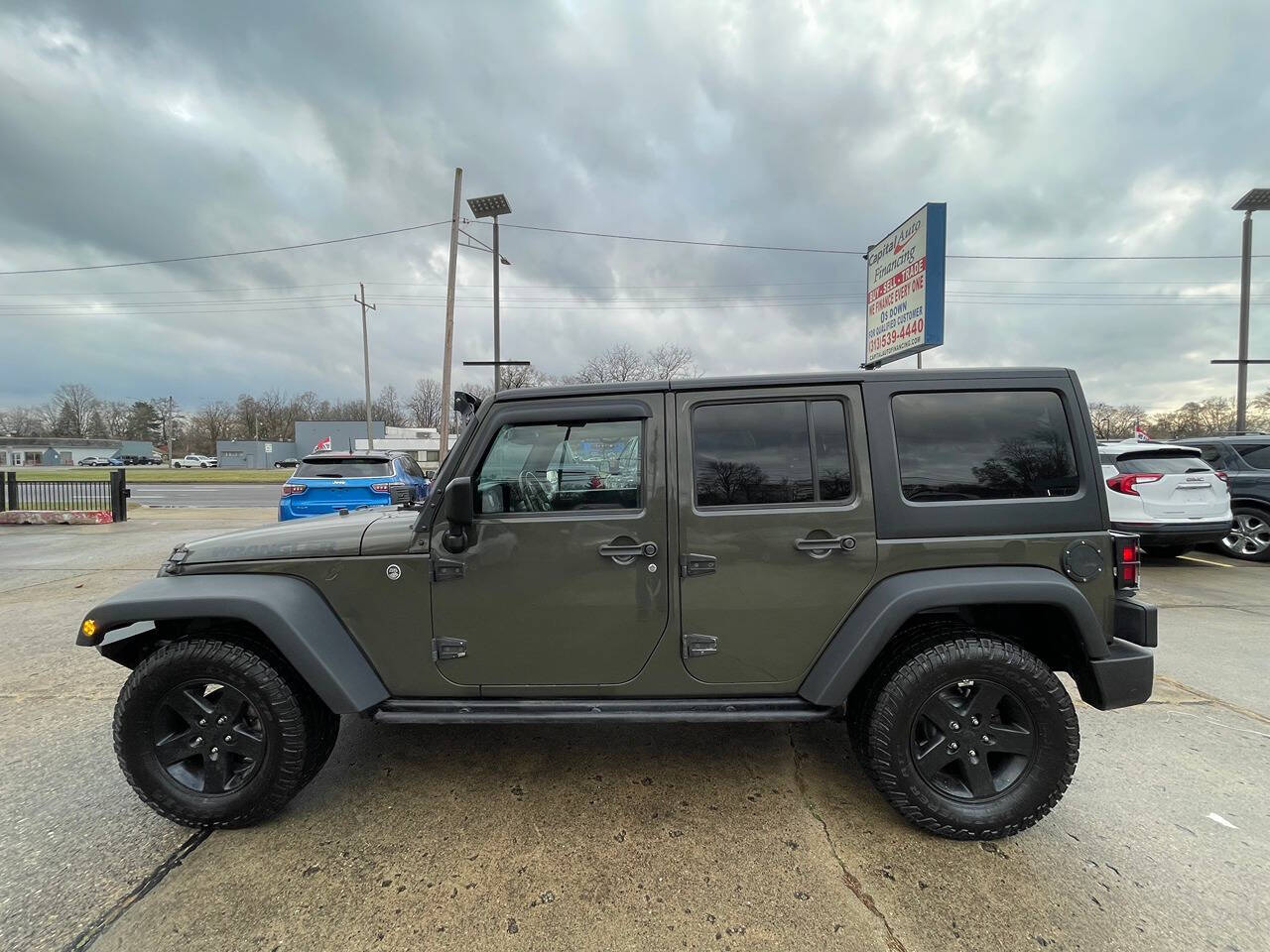 2016 Jeep Wrangler Unlimited for sale at Capital Auto Financing in Redford, MI