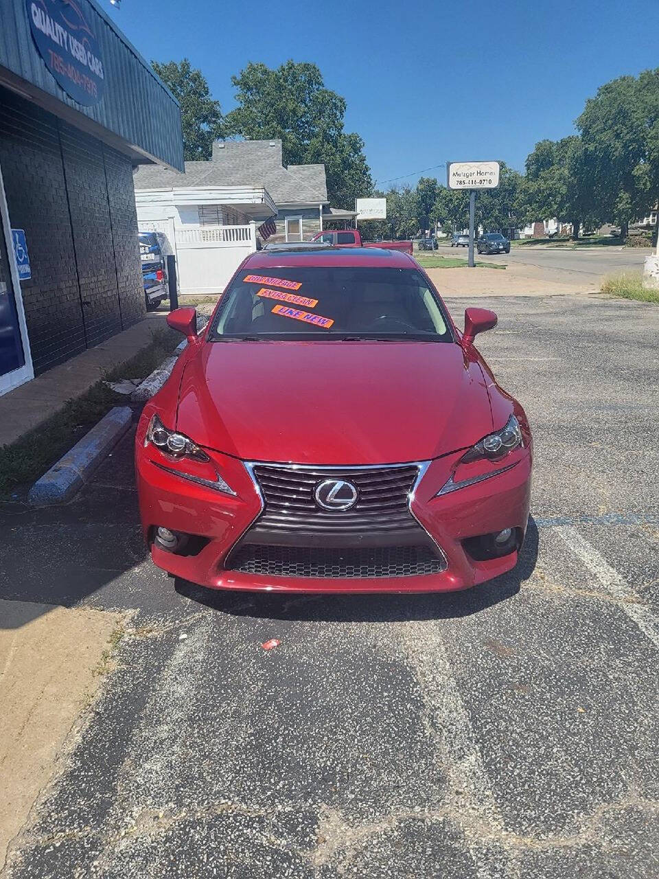 2014 Lexus IS 250 for sale at QUALITY USED CARS LLC in Salina, KS