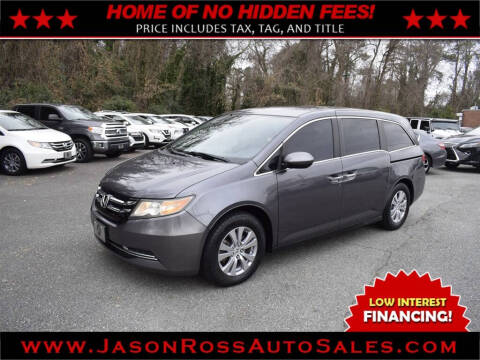 2016 Honda Odyssey for sale at Jason Ross Auto Sales in Burlington NC