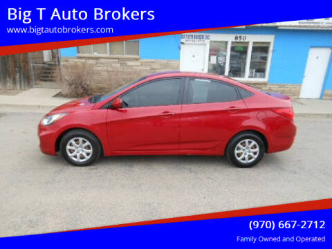 2013 Hyundai Accent for sale at Big T Auto Brokers in Loveland CO