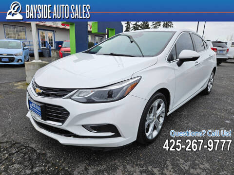 2017 Chevrolet Cruze for sale at BAYSIDE AUTO SALES in Everett WA