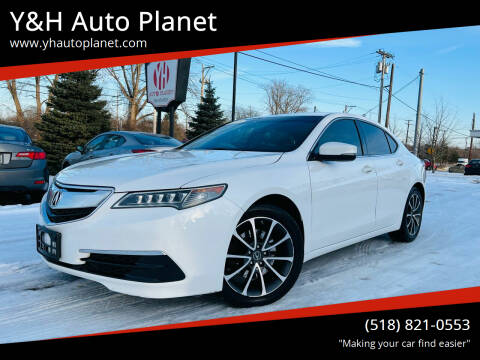 2015 Acura TLX for sale at Y&H Auto Planet in Rensselaer NY