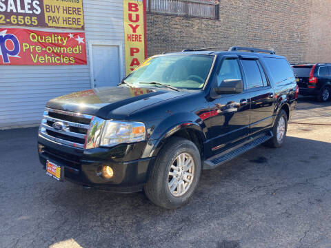 2012 Ford Expedition EL for sale at RON'S AUTO SALES INC in Cicero IL