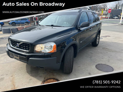 2004 Volvo XC90 for sale at Auto Sales on Broadway in Norwood MA