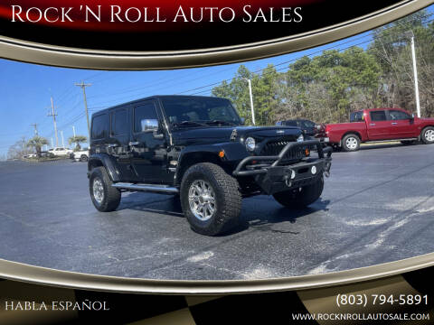 2012 Jeep Wrangler Unlimited for sale at Rock 'N Roll Auto Sales in West Columbia SC