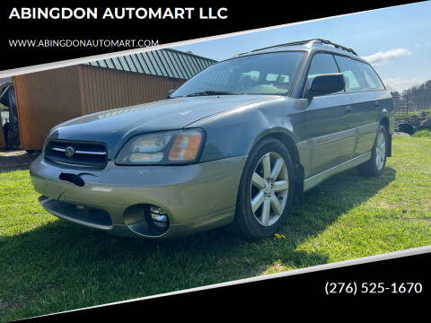 2002 Subaru Outback for sale at ABINGDON AUTOMART LLC in Abingdon VA