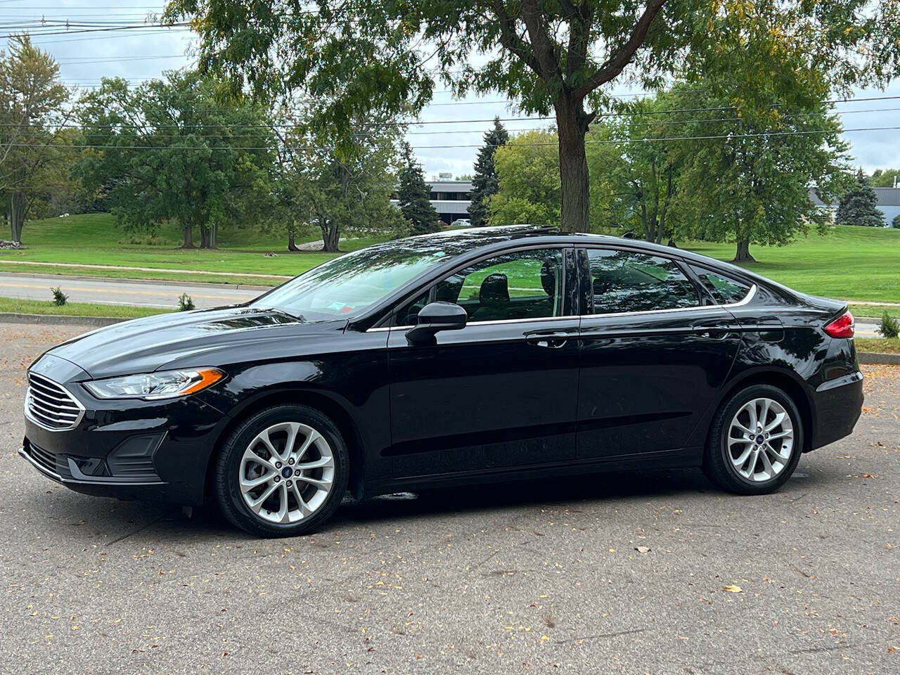 2020 Ford Fusion Hybrid for sale at Spartan Elite Auto Group LLC in Lansing, MI