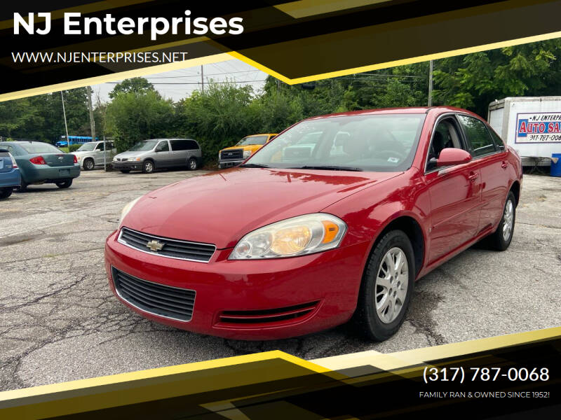 2007 Chevrolet Impala for sale at NJ Enterprizes LLC in Indianapolis IN