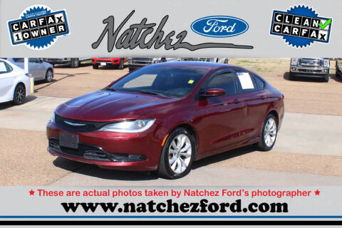 2015 Chrysler 200 for sale at Natchez Ford in Natchez MS