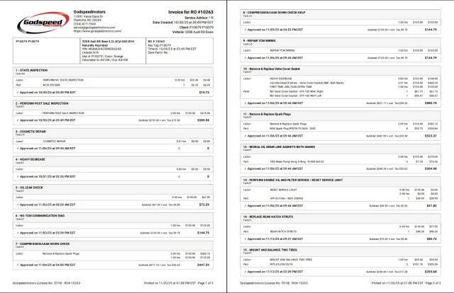 2008 Audi R8 quattro