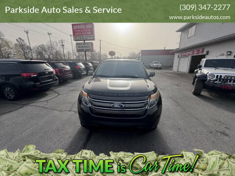2015 Ford Explorer for sale at Parkside Auto Sales & Service in Pekin IL