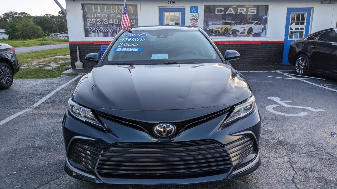 2021 Toyota Camry for sale at Celebrity Auto Sales in Fort Pierce, FL