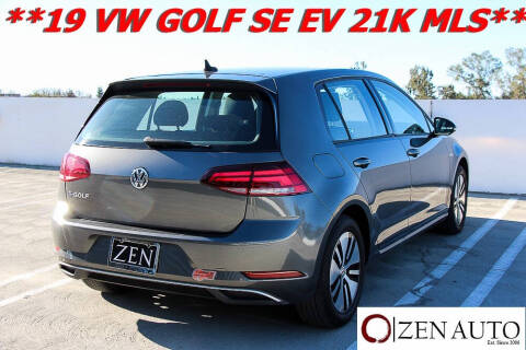 2019 Volkswagen e-Golf SE