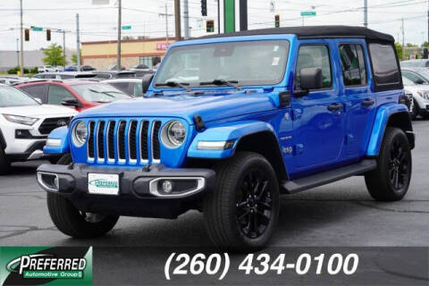 2021 Jeep Wrangler Unlimited for sale at Preferred Auto Fort Wayne in Fort Wayne IN