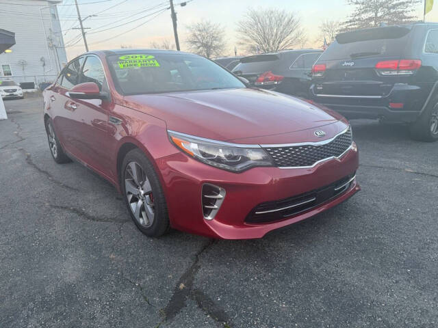 2017 Kia Optima for sale at B2B Auto Inc in New Bedford, MA