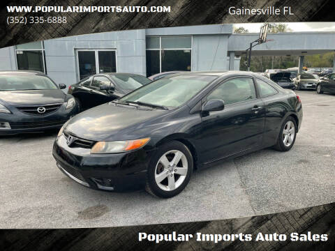 2006 Honda Civic for sale at Popular Imports Auto Sales in Gainesville FL