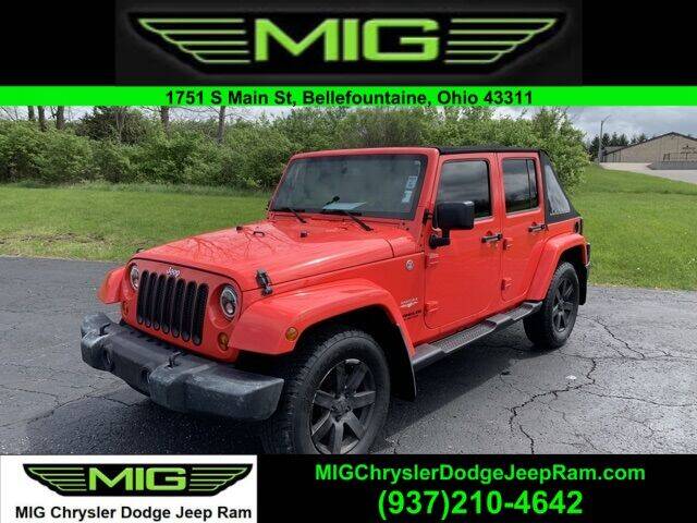 2013 Jeep Wrangler Unlimited for sale at MIG Chrysler Dodge Jeep Ram in Bellefontaine OH