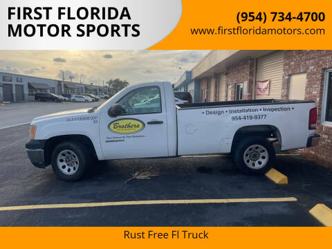 2012 GMC Sierra 1500 for sale at FIRST FLORIDA MOTOR SPORTS in Pompano Beach FL