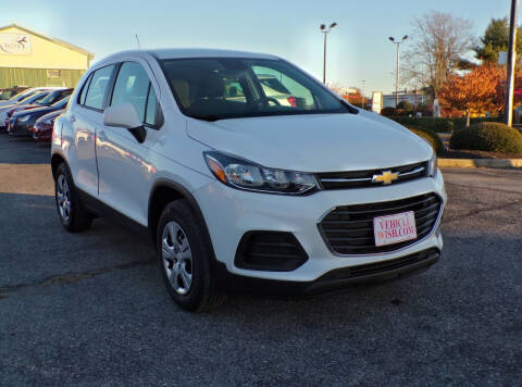 2017 Chevrolet Trax for sale at Vehicle Wish Auto Sales in Frederick MD