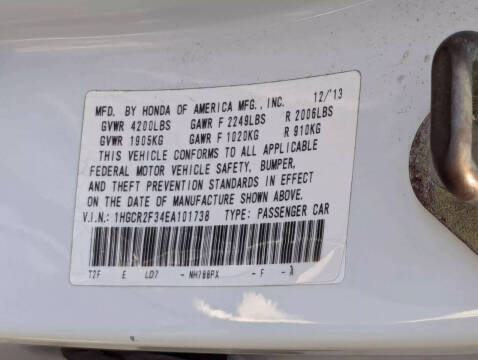 2014 Honda Accord LX