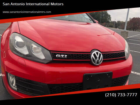 2012 Volkswagen GTI for sale at San Antonio International Motors in San Antonio TX