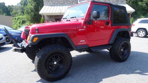 2004 Jeep Wrangler for sale at Driven Pre-Owned in Lenoir NC