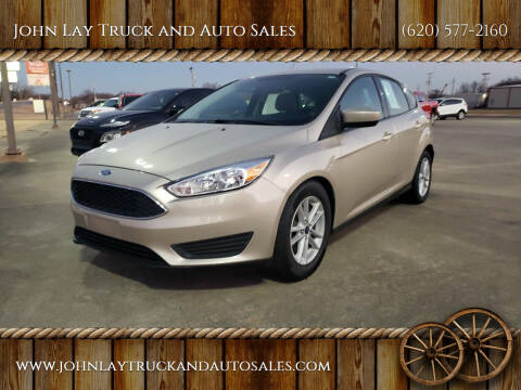 2018 Ford Focus for sale at John Lay Truck and Auto Sales in Independence KS