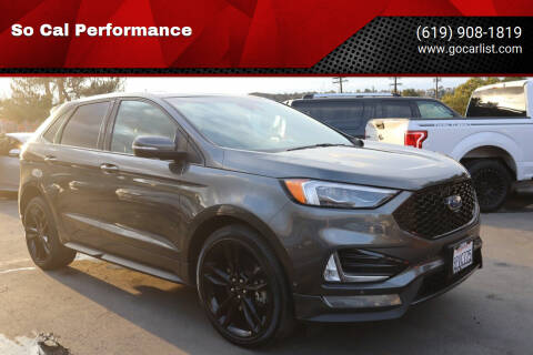 2020 Ford Edge for sale at So Cal Performance in San Diego CA