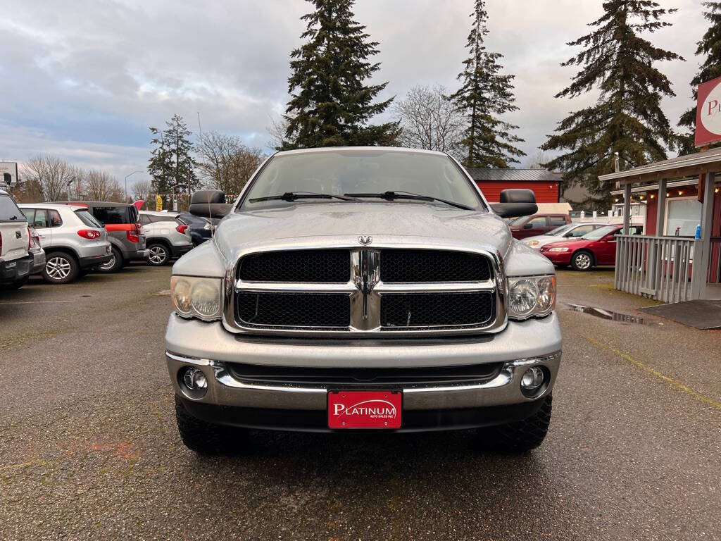 2005 Dodge Ram 1500 for sale at PLATINUM AUTO SALES INC in Lacey, WA