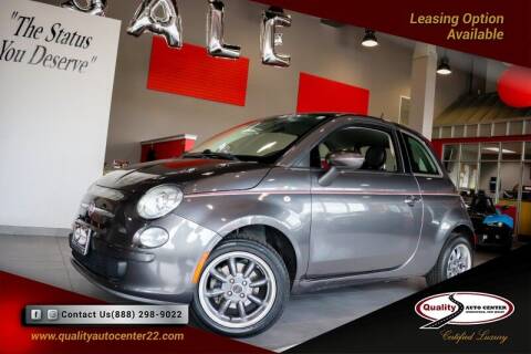 2015 FIAT 500 for sale at Quality Auto Center in Springfield NJ