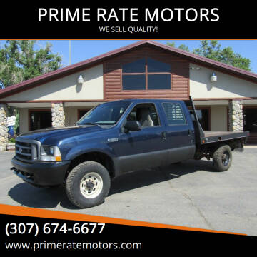 2004 Ford F-350 Super Duty for sale at PRIME RATE MOTORS in Sheridan WY