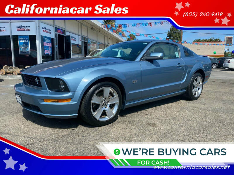 2007 Ford Mustang for sale at Californiacar Sales in Santa Maria CA