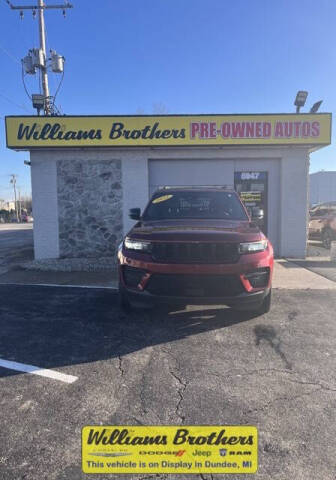 2022 Jeep Grand Cherokee for sale at Williams Brothers Pre-Owned Monroe in Monroe MI