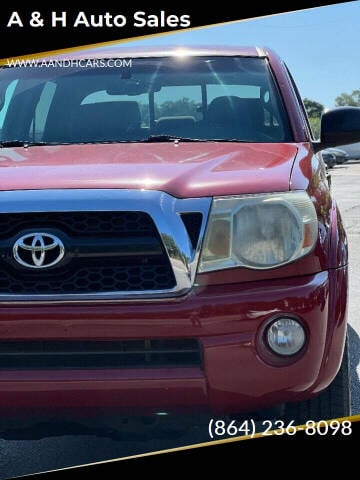 2011 Toyota Tacoma for sale at A & H Auto Sales in Greenville SC