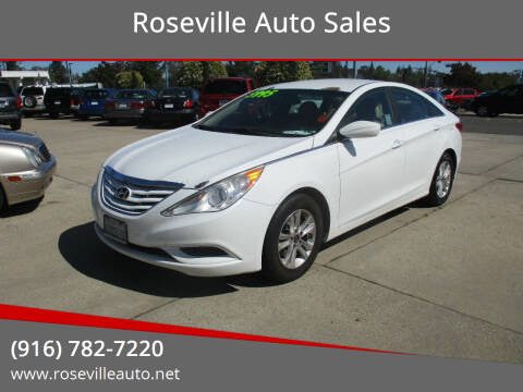 2012 Hyundai Sonata for sale at Roseville Auto Sales in Roseville CA