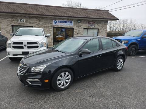 2015 Chevrolet Cruze for sale at Trade Automotive, Inc in New Windsor NY
