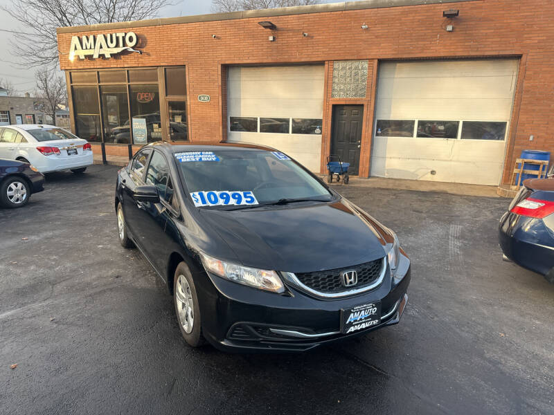 2015 Honda Civic for sale at AM AUTO SALES LLC in Milwaukee WI