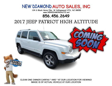 2017 Jeep Patriot for sale at New Diamond Auto Sales, INC in West Collingswood Heights NJ