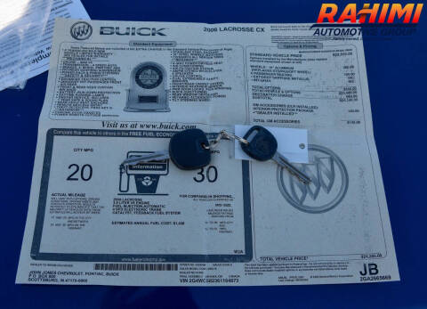 2006 Buick LaCrosse CX