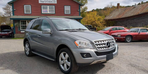 2011 Mercedes-Benz M-Class for sale at Village Car Company in Hinesburg VT