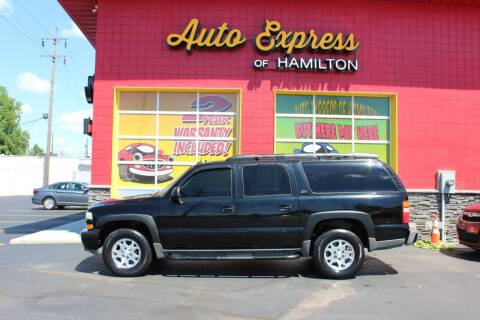 2003 Chevrolet Suburban for sale at AUTO EXPRESS OF HAMILTON LLC in Hamilton OH