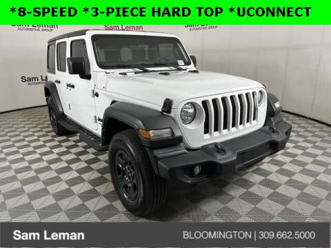 2021 Jeep Wrangler Unlimited for sale at Sam Leman CDJR Bloomington in Bloomington IL