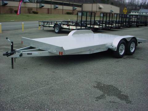 2023 Rance Rough Rider 18ft Aluminum Car Hauler for sale at S. A. Y. Trailers in Loyalhanna PA
