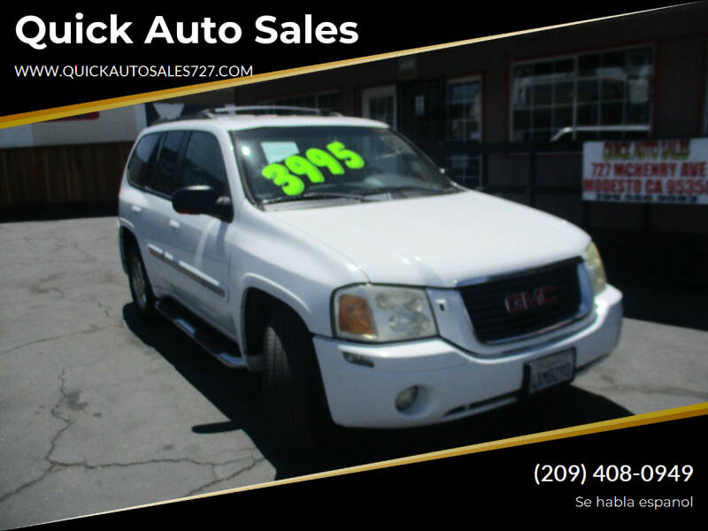2002 GMC Envoy for sale at Quick Auto Sales in Modesto CA