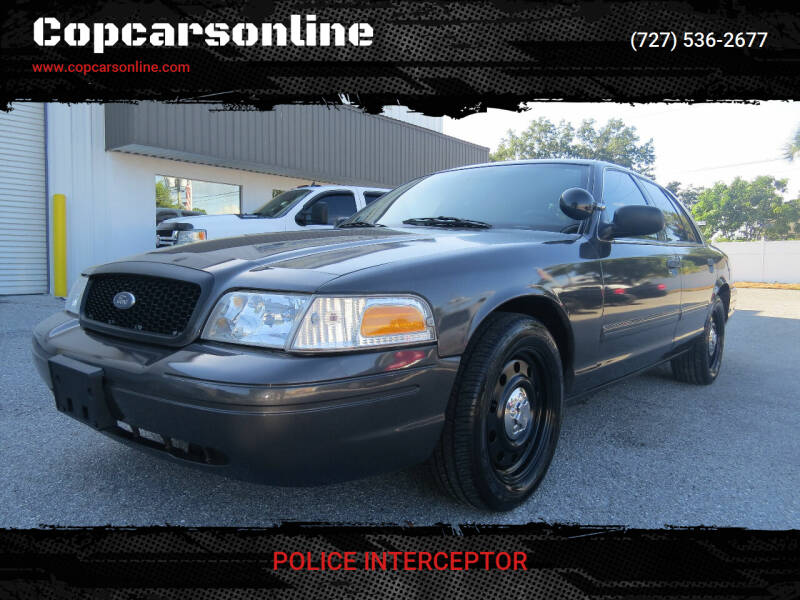 2011 Ford Crown Victoria for sale at Copcarsonline in Largo FL