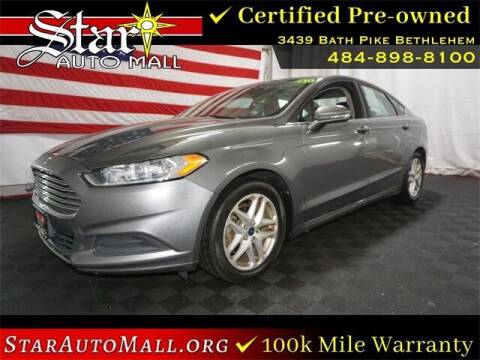 2014 Ford Fusion for sale at STAR AUTO MALL 512 in Bethlehem PA