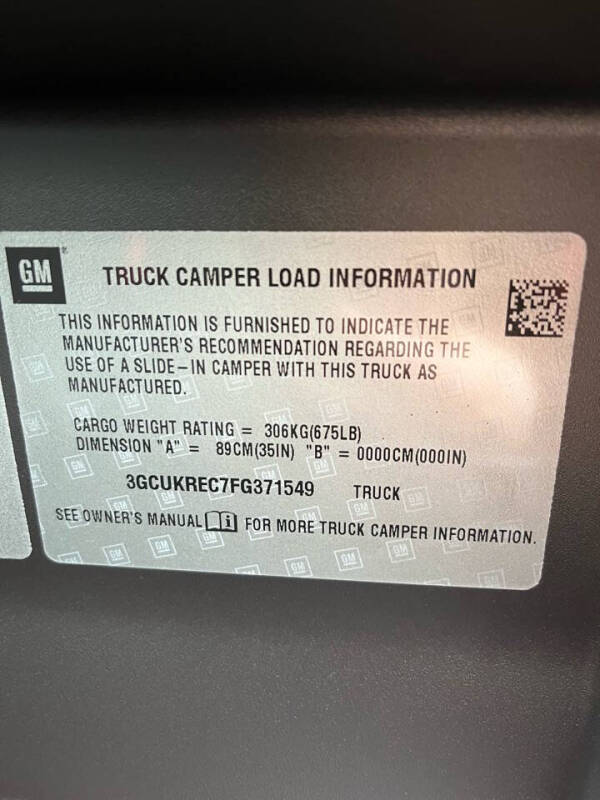 2015 Chevrolet Silverado 1500